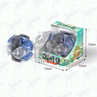 Quebra-Cabeça Kong Ming Lock Qiyi Puzzle - Original