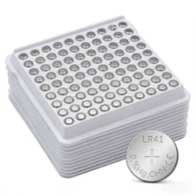 10-400 piezas Pilas alcalinas de botón LR41 AG3 de alta capacidad en empaque industrial AG3 L736 392 384 192 Premium de 1.5V para dispositivos médicos - Ver 3