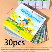 30/60 Preschool English Graded Reading Picture Books Enlightenment Early Education Story Books 60 Books Christmas, Christmas Gifts, New Year Gifts English Graded Reading 60 Books Completed, Audio Picture Books Halloween, Christmas Gifts, Great Gifts - Multicolor - View 10
