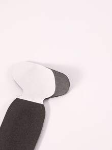 1双高跟鞋鞋垫，女款软底粘性鞋垫，可裁剪 - 黑色 - 查看 4