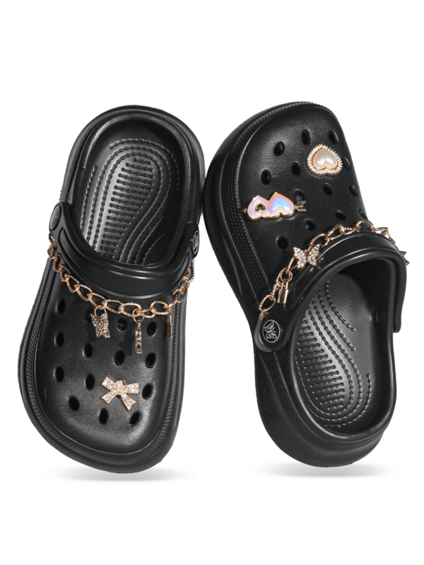 HOEASE Girls' Cute Clogs, EVA Non-Slip Soft Sole Comfortable Beach Gardening Shoes Suitable For Boys And Girls, All Season Outdoor Play And Home Wear