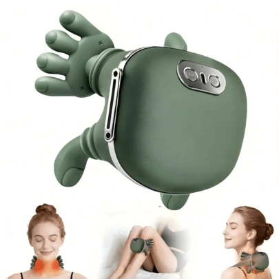 This Neck And Shoulder Massager Features Bionic Heating Massage, Acupressure Neck Massage, And 4D Kneading Massage Technology That Simulates The Comfort Of Real Hand Massage. This Neck Massager Is Like A Personal Masseuse, Making It The Perfect Gift For Parents.