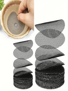 圆形排水孔网垫，防止土壤流失和积水，植物排水网，盆景盆底垫，园艺用品 - 多款式 - 查看 1