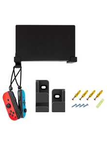 DATA FROG Wall Support Mount Holder Rings Hanger Mural Stand For Switch 2 Joycon Oled TV Base Dock Controller Accessories - View 7