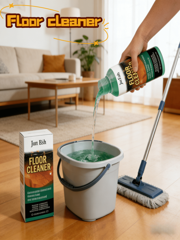 Floor Cleaner - Suitable For Hardwood, Rosewood, Tile Floors. Removes Dirt & Odor, Keeps Floors Shiny & Clean. Easily Tackles Daily Stains, Great For Furniture Cleaning.