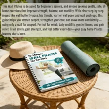 Wall Pilates For Seniors – A Home Workout Manual Suitable For Beginners, Designed To Improve Balance, Strength, Flexibility, And Mobility. Includes Simple Step-By-Step Illustrations And Is Specifically Tailored For Seniors. - Wall Pilates - View 4
