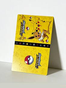 pokemon Card Album, Pocket Monster Pet Collector's Album Holds 400 Cards (Cards Not Included) - Yellow - View 7