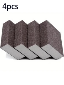 2/4er Schleifblock-Set, von grob bis extra fein, für Nass- und Trockenschliff, wiederverwendbar und leicht zu reinigen, ideal für Holzbearbeitung, Möbelbau, Grundierungsschleifen, Metallwandbehandlung, Rostentfernung und mehr - Mehrfarbig - Übersicht 7