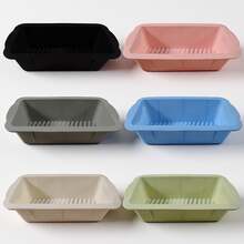 Khuôn bánh mì hình chữ nhật bằng silicon có tay cầm chống trượt, thích hợp để nướng bánh mì, bánh ngọt và bánh brownie. 100% silicon, chịu nhiệt, chống dính, dễ lấy bánh ra khỏi khuôn, có thể rửa bằng máy rửa chén. - Nhiều màu - Xem 5