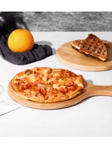 1 chiếc thớt tre cao cấp, thớt tròn gia dụng sáng tạo, đĩa đựng trái cây, khay đựng bít tết, đĩa đựng pizza, phụ kiện ăn uống trang nhã. - Nhiều thông số kỹ thuật - Xem 8