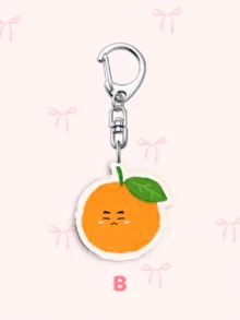 1个/7个卡通亚克力钥匙扣，K-Pop ARMY主题吊坠，包含ARIRANG、橘子、紫色鲸鱼、Take Two、希望和无限爱心图案，可爱包包挂饰及粉丝周边。送给男友、女友、家人、老师的理想礼物，派对礼品及ARMY主题手机装饰。 - 彩色 - 查看 12