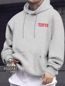 Comfortable Basic Sweatshirt For Everyday Wear Tokyo Cars Japan JDM Gear Art Streetwear Urban Culture Street Fashion Street Graffiti Tagging Skater Skateboarding Unisex Men's Women's Sweatshirt 50% Cotton 50% Polyester Top Premium Streetwear New Release Immediate Shipping Various Colors!! - 灰色 - 查看 2