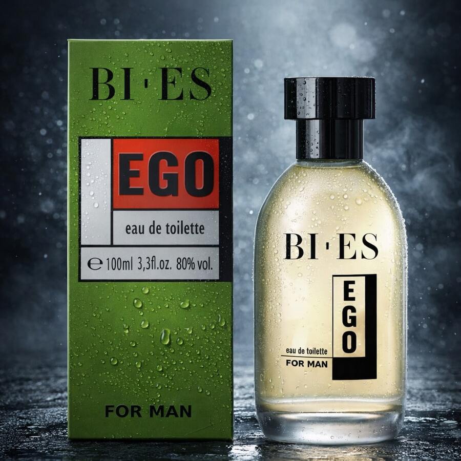 EverlyX Bi-es Ego eau de toilette, perfume masculino fresco com notas verdes aromáticas e uma base limpa, 100 ml - ✅Entrega 24/72h - 100ml - Ver 1