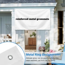 1pc 2D Flat Banner | American 250th Anniversary (1776-2026) Eagle And American Flag Design, Polyester Large Garage Door Cover, Suitable For July 4th Independence Day Indoor And Outdoor Event Decoration - C - 查看 5