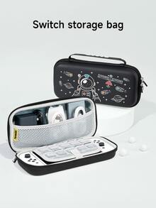 New Switch2 (2025) Game Console Accessories, Astronaut Pattern Protective Case, Suitable For Switch2, Switch NS/Switch OLED/Lite, Switch Game Console Accessories, Storage Bag, Switch Protective Case, Romantic Gift For Switch Players - Multicolor - View 17