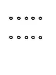 10 piezas/paquete Ojales de ventilación de plástico, botones redondos huecos negros y blancos, adecuados para cajas de zapatos, bolsos, decoración, estilo - Hebilla redonda hueca en blanco y negro - Ver 15