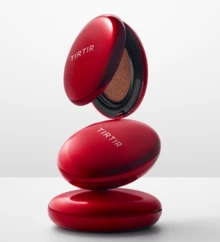 TIRTIR 韓国クッションファンデーション ミニサイズ マスクフィット レッドクッション 4.5g クッションファンデーション フルカバー ベースメイク サテン仕上げ 密着メイク - 37C アーモンド - チェックする 5