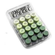 1pc Transparent Dopamine Calculator - Large Screen Display, 12-Digit Clear Input With Power/CE Keys, Durable Minimalist Design, Battery Not Included (Requires AAA Batteries), Essential For Home Use And Back To School Season, Solar Battery Dual Power, Father's Day Gift, (Gift Packaging Provided Based On Style) - View 13