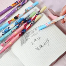 Hasbro Hộp 12 bút bi gel xóa được hình hoạt hình Kpop Demon Hunters, bút xóa nhiệt dành cho học sinh, quà tặng tựu trường, đồ dùng văn phòng phẩm cho học kỳ mới. - Nhiều màu - Xem 5