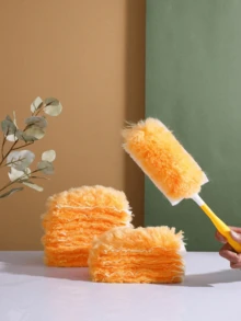 40pcs Disposable Duster Refills (40 Count), Lint-Free Dust Cleaning Brush Replacement Heads For Home, Office, And Car Detailing - Compatible With Standard Duster Handles - Multiple Styles - View 11