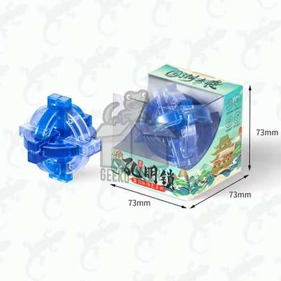 Quebra-Cabeça Kong Ming Lock Qiyi Puzzle - Original