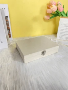 1 Multifunctional Jewelry Organizer, Travel Jewelry Box, Ring Display Stand, Covered And Uncovered Display Boxes, Large Capacity Jewelry Organizer, Earring Storage Box, Gift Box, Collection Box, Wedding Gift Box, Dressing Table Display Window. - Multicolor - View 6
