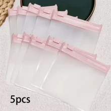 Set Of 5/10/20 Transparent, Reusable Jewelry Storage Bags With Self-Sealing Zippers-Sturdy And Durable, Making Them The Perfect Choice For Storing Jewelry - Multicolor - View 8