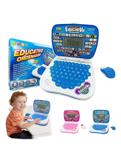 Mini Laptop Interactiva Educativa Español/inglés Niños