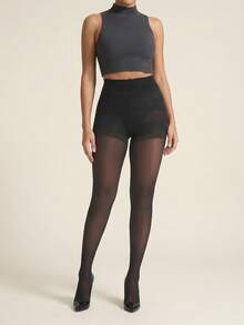 1 chiếc quần tất định hình và làm thon gọn cơ thể, gợi cảm - Màu nâu Sô-cô-la - Xem 1