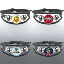 Paw Patrol 1件汪汪隊主題卡通手鍊，時尚動漫風格配件，印有系列標誌性Logo，適合作為派對贈品或送給伴侶、朋友的禮物，絕佳選擇（隨機款式） - 彩色 - 查看 4