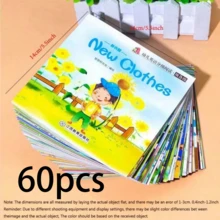 30/60 Preschool English Graded Reading Picture Books Enlightenment Early Education Story Books 60 Books Christmas, Christmas Gifts, New Year Gifts English Graded Reading 60 Books Completed, Audio Picture Books Halloween, Christmas Gifts, Great Gifts - Multicolor - View 12