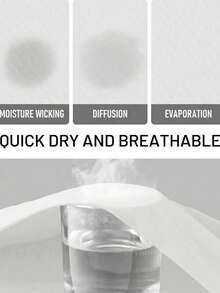 男士“再来一次”印花圆领短袖T恤，健身T恤，舒适透气，适合日常穿着和户外运动，夏季款 - 黑色 - 查看 4