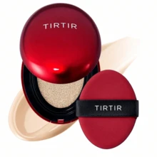 TIRTIR Mask Fit Red Cushion Foundation 18g 17N Vanilla | Full Coverage, Weightless, Skin Fit, Satin Glow Finish, Korean Makeup BB Foundation, Beauty, Tattoo Cover Up, Buildable - 17N 香草 - 查看 1