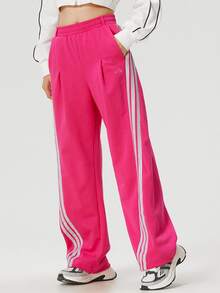 adidas Dam Fitnessträningsbyxor - Rosa - Visa 1