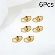 2/4/6/8/10/12入耳環支撐器與耳環後扣 - 低過敏性支撐裝置，專為下垂耳垂設計，可調節式安全耳環配件，適用於重型耳釘 - A - 查看 18