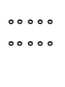 10 piezas/paquete Ojales de ventilación de plástico, botones redondos huecos negros y blancos, adecuados para cajas de zapatos, bolsos, decoración, estilo - Hebilla redonda hueca en blanco y negro - Ver 18