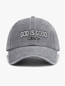 經典復古 Y2K 水洗「GOD IS GOOD」原創棒球帽卡車帽,男女通用帽子,適合四季春夏秋冬,情人節、單身派對、父親節、母親節、教師節、開學季、萬聖節、新娘、學生、教師的完美禮物,女性夏季旅行海灘必備,女性沙灘帽,新娘婚禮必備,粉色、黑色波多黎各休閒頭飾世界盃女性配件 - 均碼 - 查看 6