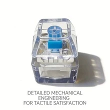 Stress Relief Toy Tool, Finger Pressing Button Toy Hobby, Collection, Party Supplies, Creative Keyboard Cap Tester, Novel Decompression Toy - Multicolor - View 5