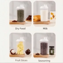 1/3 chai nhựa có nắp đậy kín 450ml kèm vạch chia, cốc đong chất tẩy rửa trong suốt. - Màu trong suốt - Xem 6