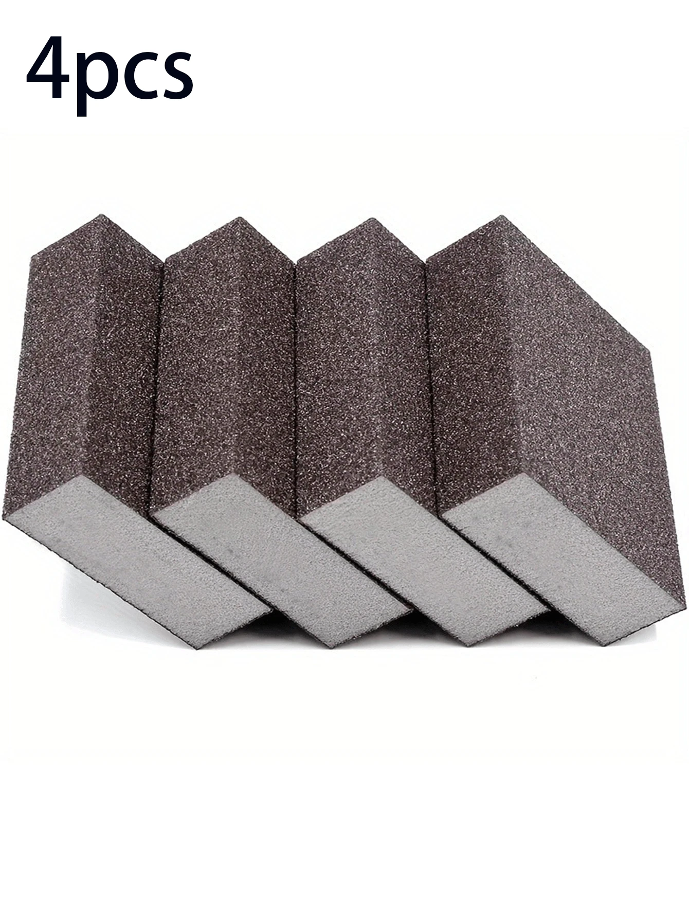 2/4er Schleifblock-Set, von grob bis extra fein, für Nass- und Trockenschliff, wiederverwendbar und leicht zu reinigen, ideal für Holzbearbeitung, Möbelbau, Grundierungsschleifen, Metallwandbehandlung, Rostentfernung und mehr - Mehrfarbig - Übersicht 1