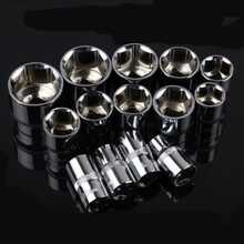 12pcs Socket Wrench Set, Multifunctional Bicycle Repair Tool Kit With Extension Bar And Ratchet Handle, Suitable For Motorcycle, Car And Boat Maintenance - 12-piece Set - View 4