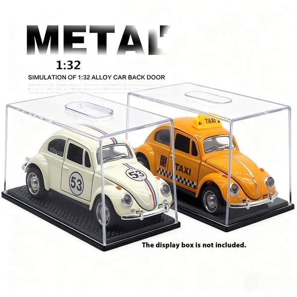 Mô hình xe hơi cổ điển tỷ lệ 1:32 - Chất liệu hợp kim kim loại, có cửa mở được và nội thất kẻ ô, quà tặng sưu tầm dành cho thanh thiếu niên, người lớn, thích hợp cho sinh nhật, Giáng sinh, Halloween, Năm mới, Lễ Phục sinh, Lễ Tạ ơn, các dịp lễ hội, đồ sưu tầm độc đáo, chế tác tỉ mỉ.