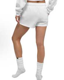 Alo Yoga Accolade Sweat Short | Premium French Terry Loungewear | Luxury Soft-Touch High-Waist Athletic Short | Versatile Unisex Studio-To-Street Essentials | Iconic Chrome Logo Relaxed Fit Apparel - trắng - Xem 2