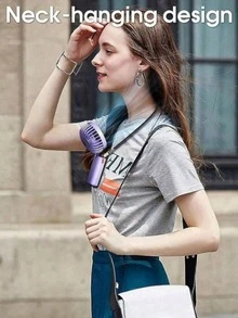 多功能USB折叠迷你手持风扇，超便捷快充，3档风速+300°可调节，夏季完美降温神器 - 多色 - 查看 3