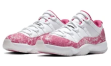 Nike Air Jordan 11 Retro Low Pink Snakeskin 2019 Women's AH7860-106 - 粉色 - 查看 1