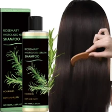 Hoegoa 1pcs/2pcs Rosemary Shampoowith Keratin,Tocopherol For Hair And Scalp,Botanical Nourishing Moisturizing Conditioner,Hair Voluminous,Gentle Formula Eliminate Frizz&Dryness,Smooth&Easy Comb,Fluffy Hair,Thicker Hair,School&Travel Hair Care Products - Shampoo - View 6