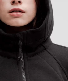 Lululemon Sudadera con capucha con cremallera completa para buceo - negro - Ver 2