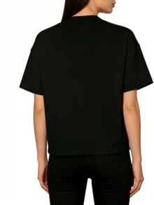 Camiseta de hombre con estampado de la Máscara del Grito - Nuevo con etiquetas - Negro - Ver 5