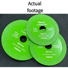 100mm/115mm/125mm Diamond Saw Blade, Suitable For Angle Grinder Glass Cutting Disc, Achieve Smooth Cutting Of Glass, Jade, Crystal And Ceramic, Precise And Burr-Free. - Diamond Glass Cutting Disc - View 5