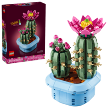 LEGO Building Blocks-Style Artificial Plant Flower Building Set, Home Decor Gift, Suitable For Adults, Plant Collection Series, Birthday Anniversary Gift For Her And Him, Building Blocks Flower Set Toy - Multicolor - View 11